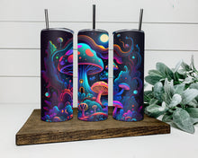 Load image into Gallery viewer, Neon Mushrooms Tumbler