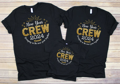 Copy of New Year Crew Matching Graphic Tee