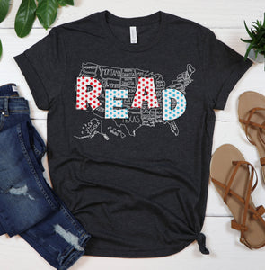 Read Map Graphic Tee