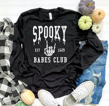 Load image into Gallery viewer, Spooky Babes Club Graphic Tee