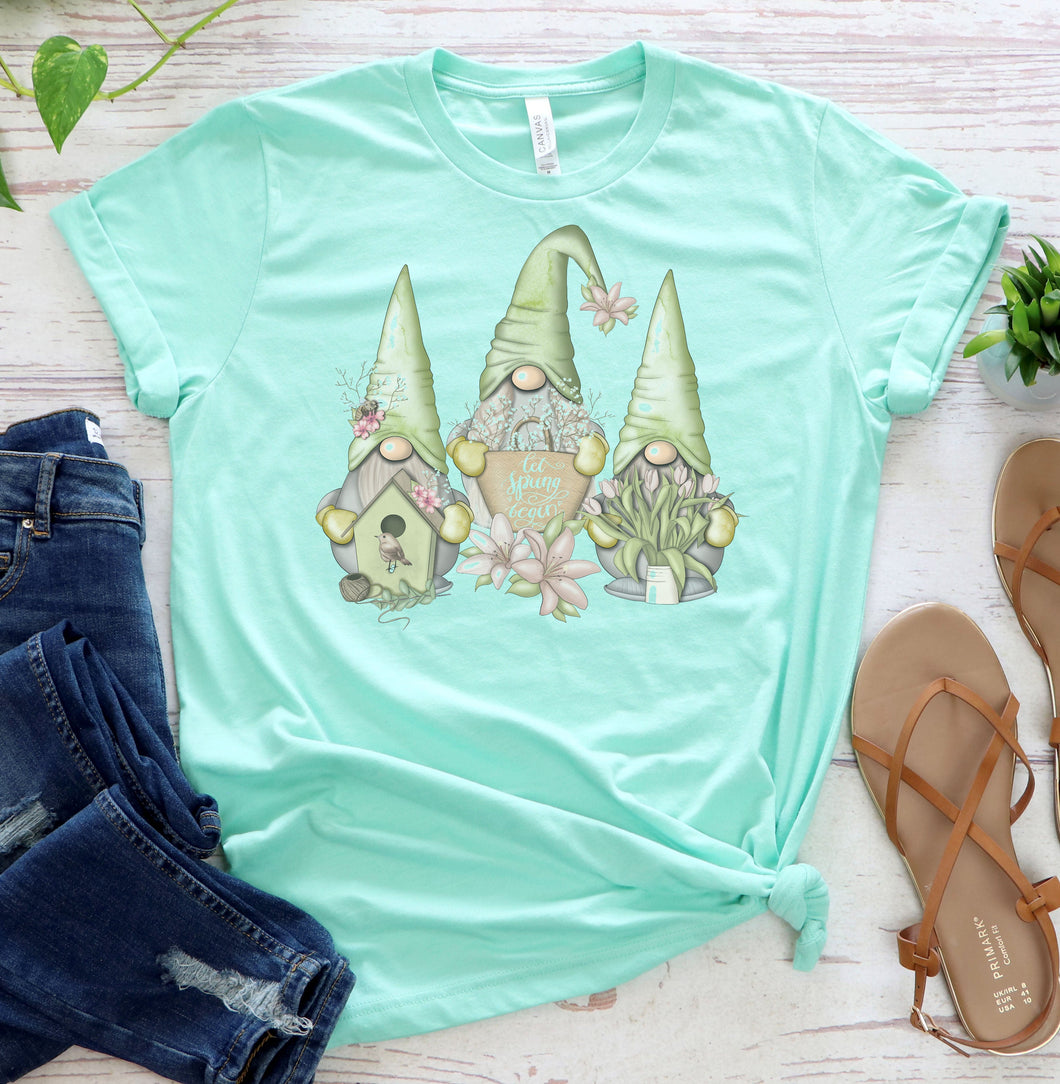 Spring Gnomes Graphic Tee