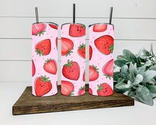 Load image into Gallery viewer, Strawberry Tumbler