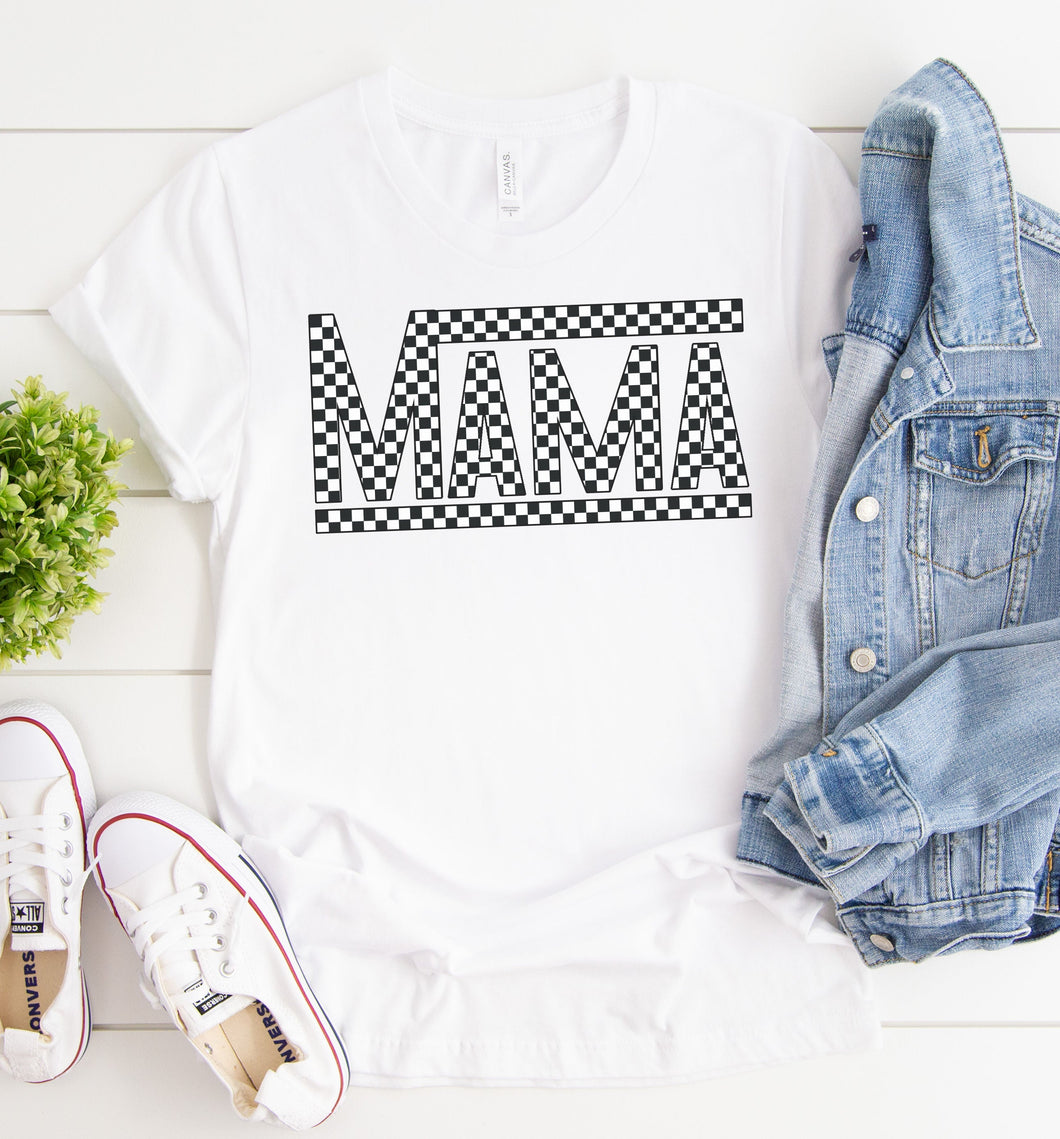 Mama Checker Graphic Tee