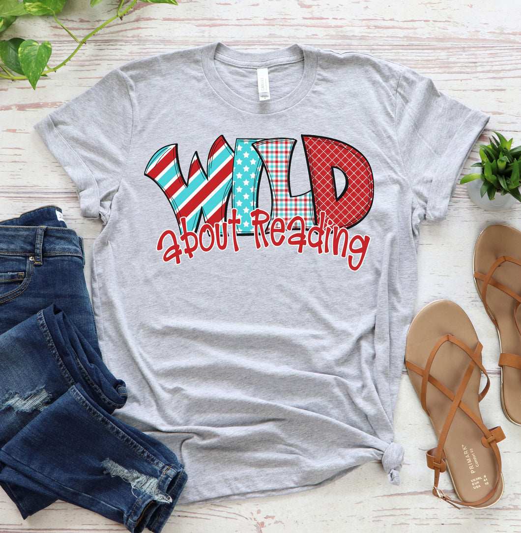 Wild About Reading Graphic Tee