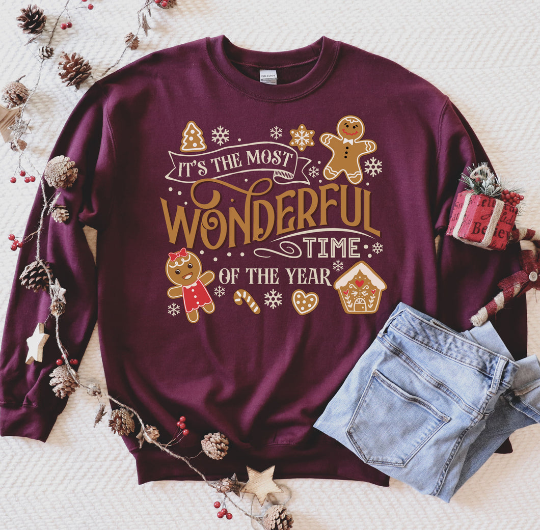 It's the Most Wonderful TIme Gingerbread Graphic Tee