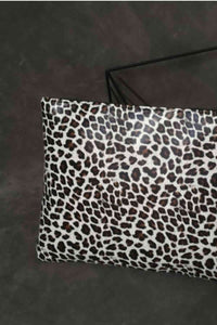 Leopard PU Leather Clutch