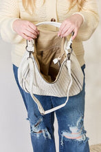 Load image into Gallery viewer, SHOMICO Weaved Vegan Leather Handbag