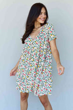 Load image into Gallery viewer, Ninexis Follow Me Full Size V-Neck Ruffle Sleeve Floral Dress