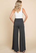 Load image into Gallery viewer, Culture Code Wide Waistband High Waist Wide Leg Pants